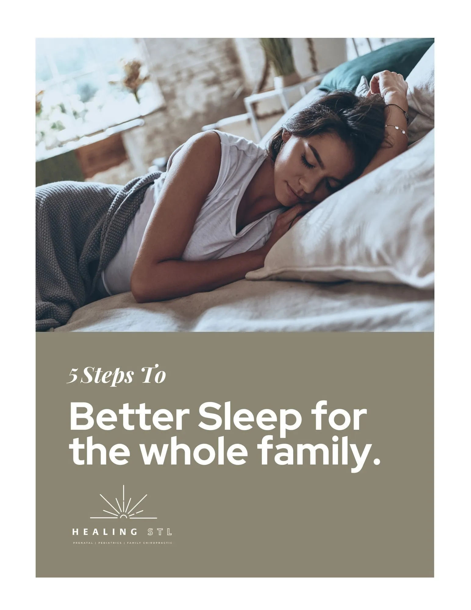 5 Steps to Better Sleep Guide